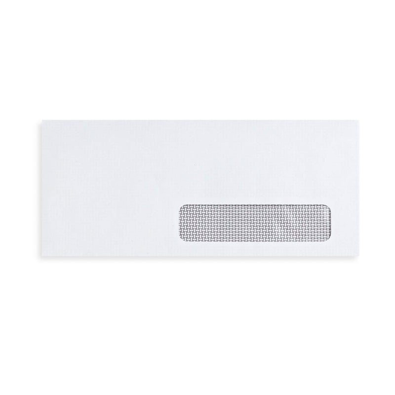 Blue Summit Supplies 500 Self Seal Number 10 Single Right Window Envelopes - Security Lining - Designed for Secure Mailing of Invoices, Documents, and Business Statements, 4 1/8 x 9 1/2 Inches, 500 Ct - Image 2